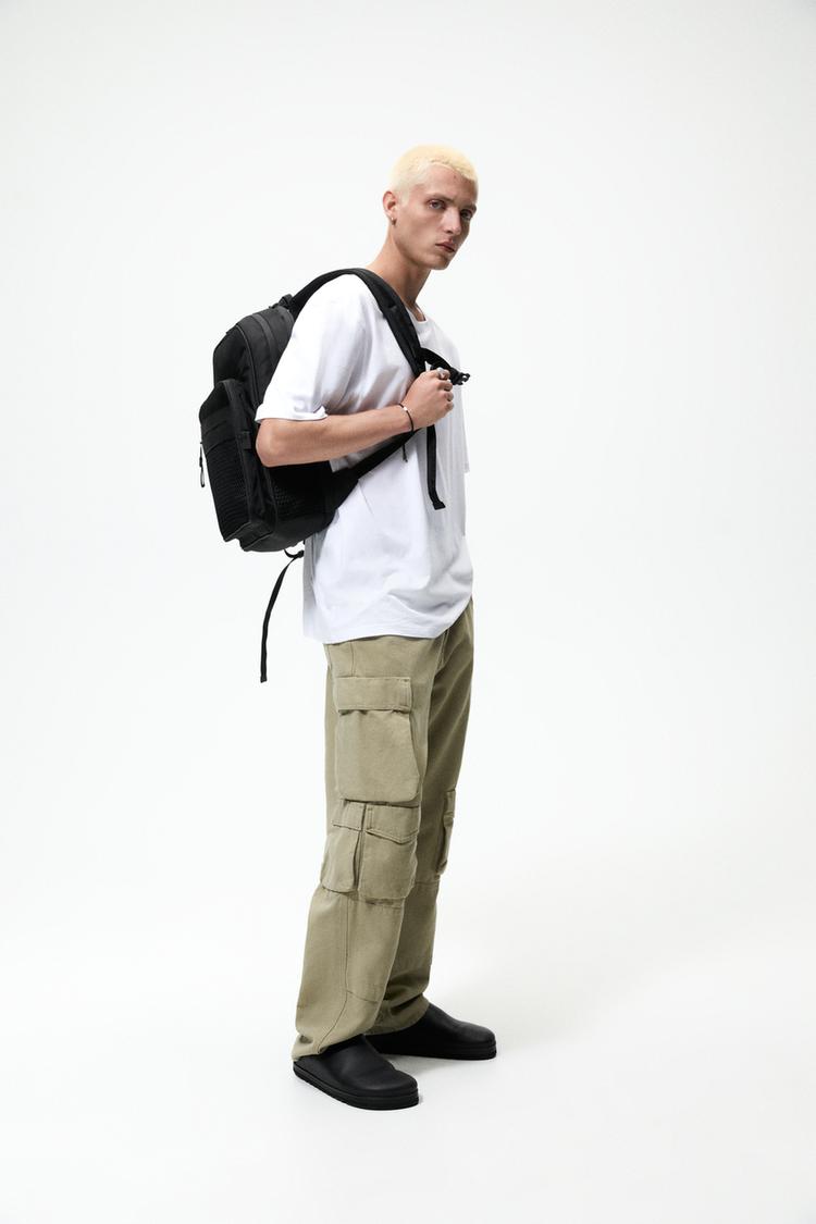 MULTI POCKET BACKPACK Black ZARA Spain